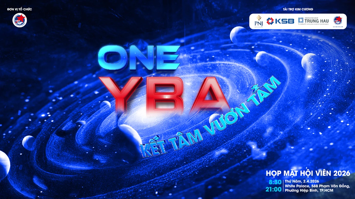 MỜI ĐỒNG HÀNH TÀI TRỢ <br/> CHƯƠNG TRÌNH HỌP MẶT HỘI VIÊN 2026 – “ONE YBA – KẾT TÂM VƯƠN TẦM”