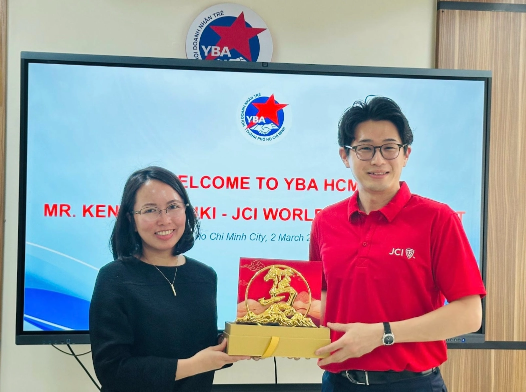 JCI Vietnam thăm và làm việc cùng Hội Doanh nhân Trẻ TP.HCM: Tăng cường kết nối chiến lược, hướng tới phát triển bền vững