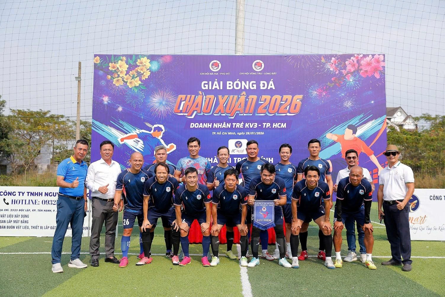 Giải bóng đá chào xuân 2026
