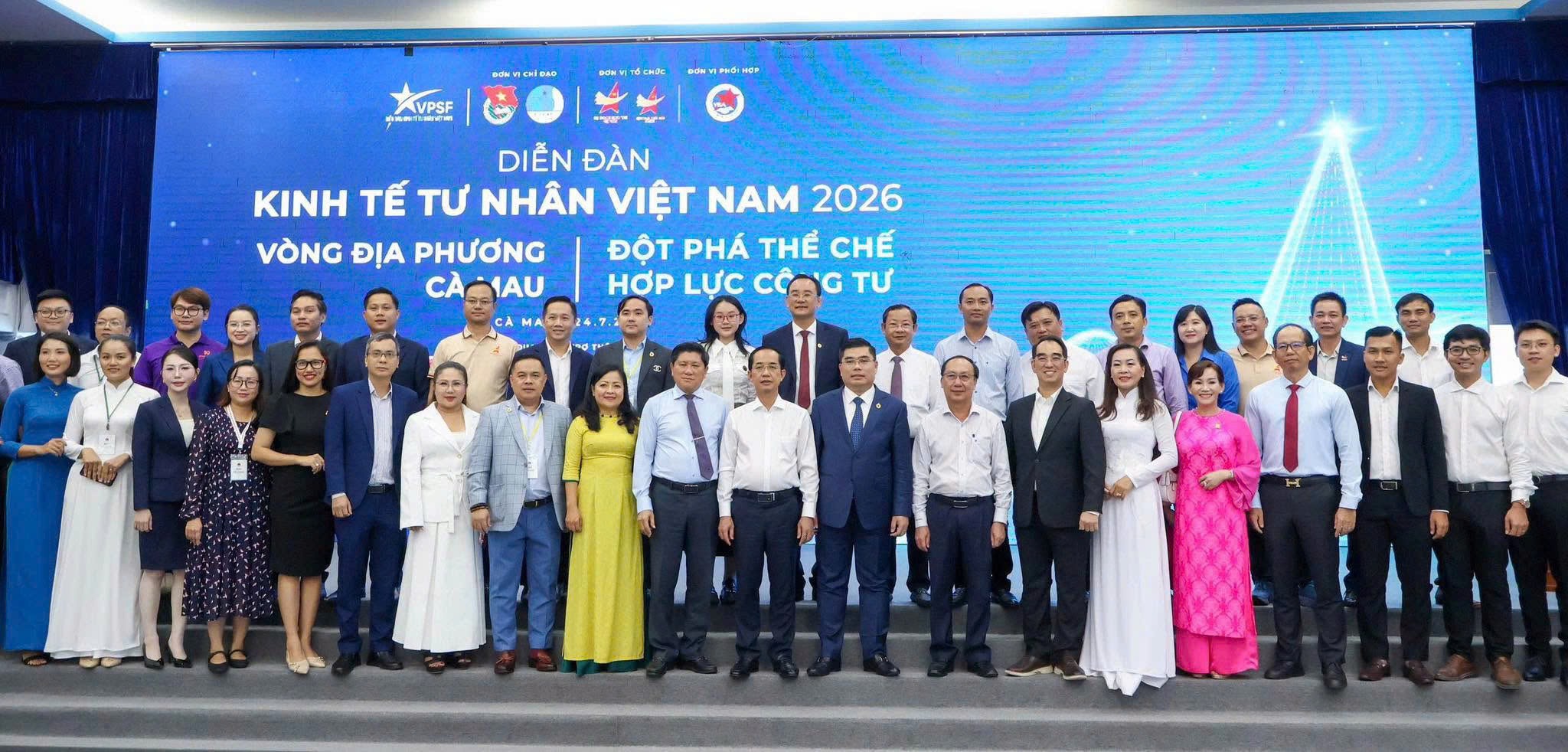 VPSF 2026 vòng địa phương tại Cà Mau: Thúc đẩy đối thoại chính sách, mở rộng cơ hội hợp tác cho doanh nghiệp