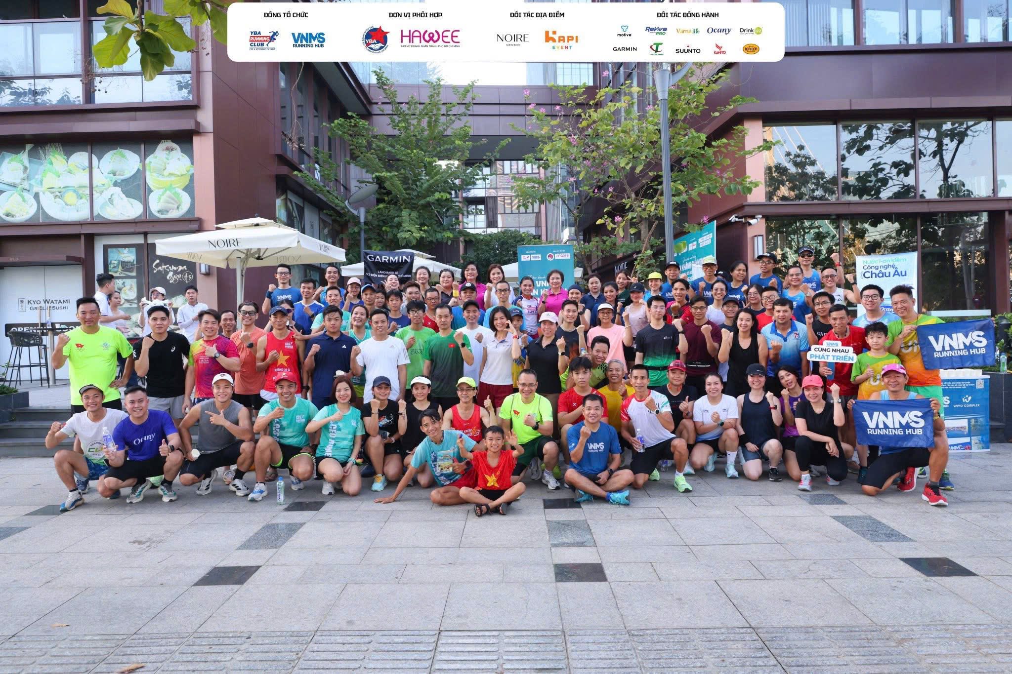 YBA Running Club lan tỏa tinh thần sống khỏe tại VNMS An Khánh HUB