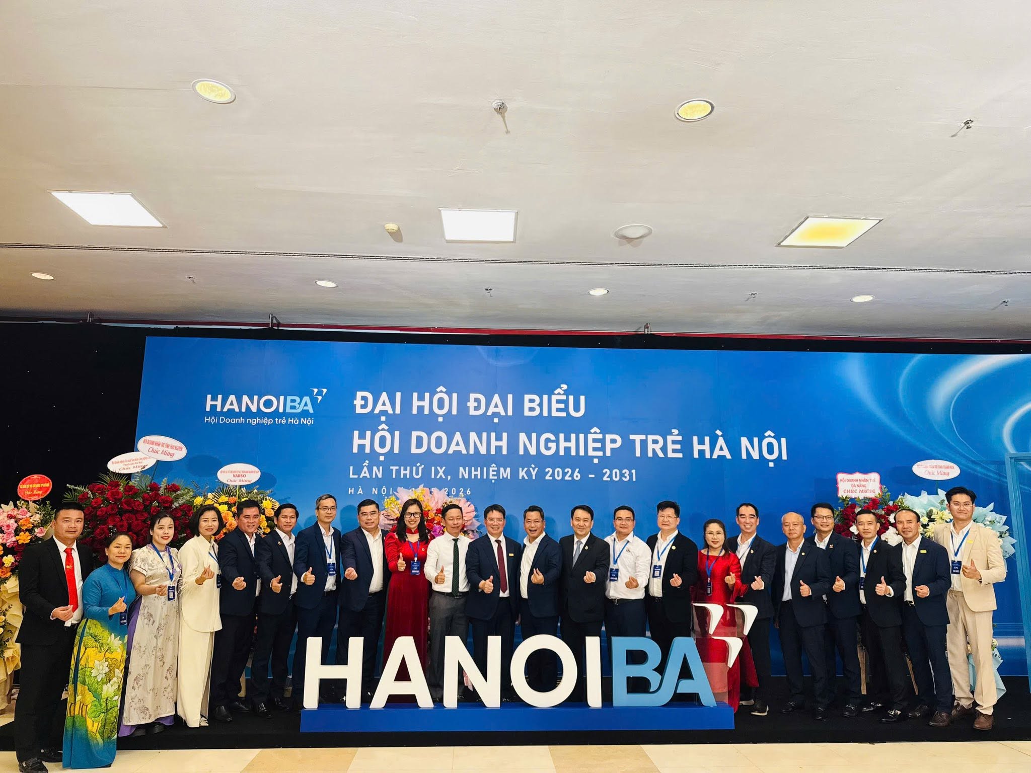 Hội Doanh nhân trẻ TP.HCM chúc mừng thành công Đại hội Hội Doanh nghiệp trẻ Hà Nội lần thứ IX, nhiệm kỳ 2026 – 2031