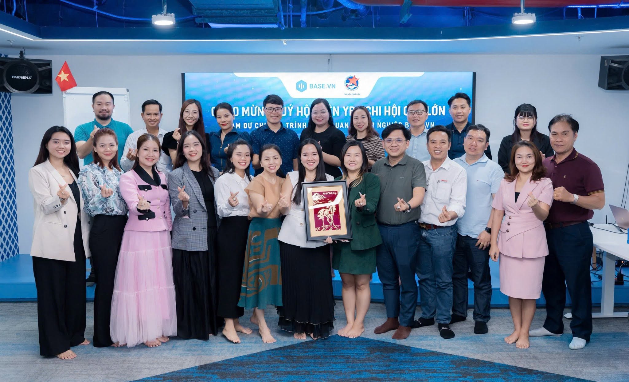 YBA Chợ Lớn thăm doanh nghiệp hội viên Base Enterprise: Chia sẻ kinh nghiệm chuyển đổi số và ứng dụng AI trong quản trị doanh nghiệp