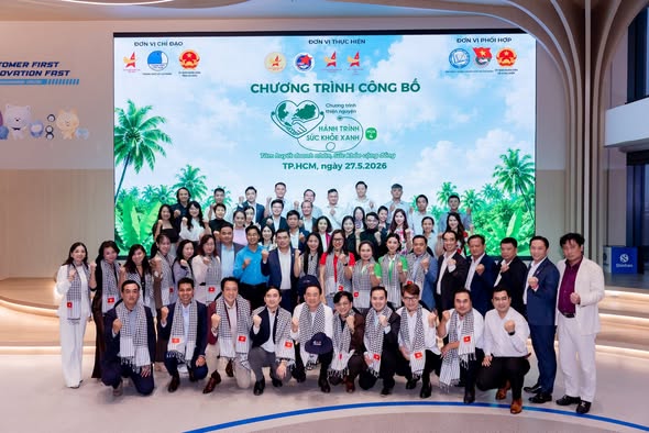 Hành trình Sức khỏe Xanh – Mùa 4 chính thức khởi động: Lan tỏa yêu thương đến Cà Mau