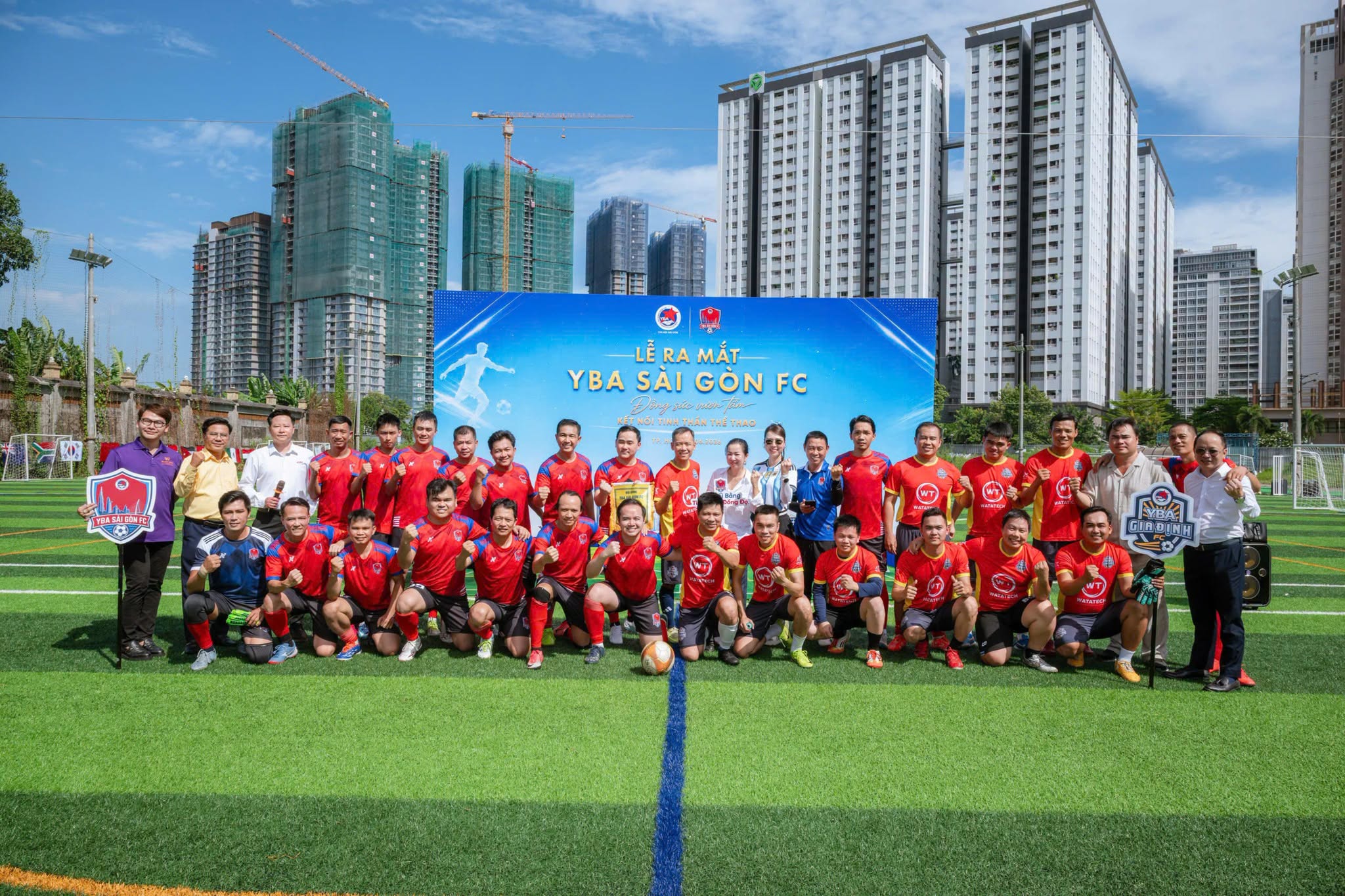 YBA Sài Gòn FC chính thức ra mắt – Sân chơi thể thao kết nối cộng đồng doanh nhân trẻ TP.HCM
