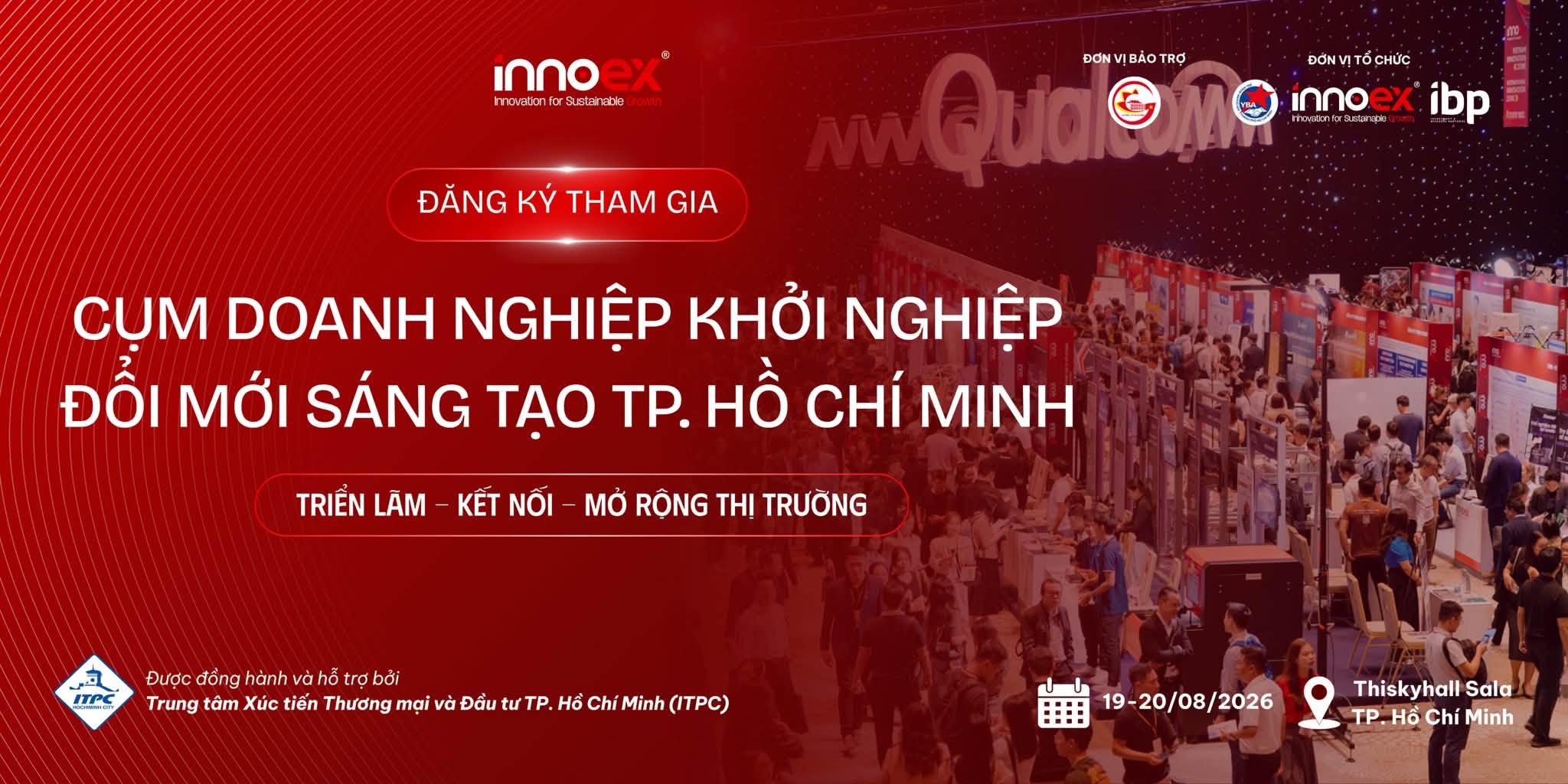 Doanh nghiệp TP.HCM có cơ hội tham gia InnoEx 2026 chỉ với 17 triệu đồng