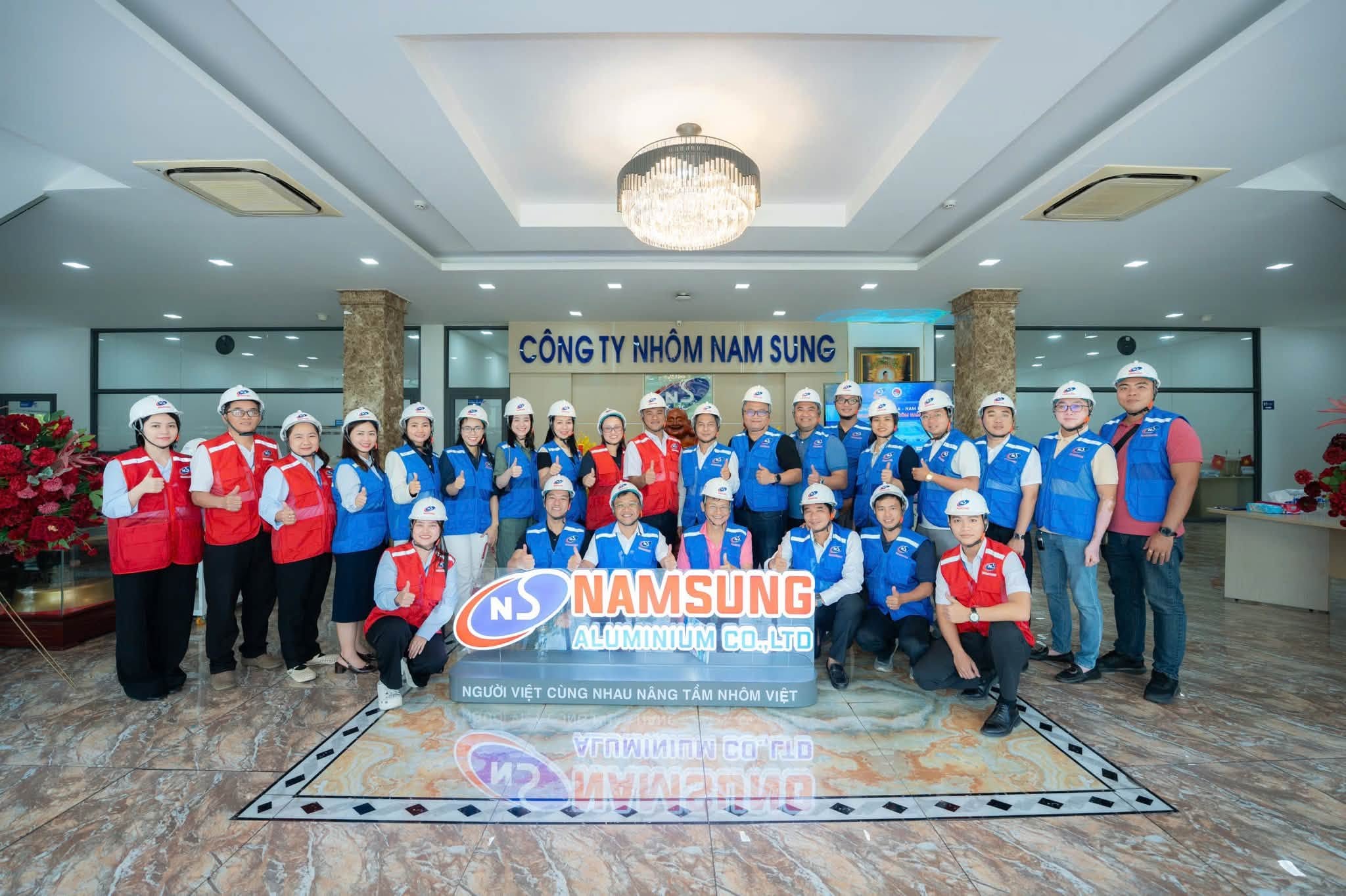 YBA Nam Sài Gòn tổ chức NamSung Factory Tour, kết nối hội viên và khám phá mô hình sản xuất hiện đại