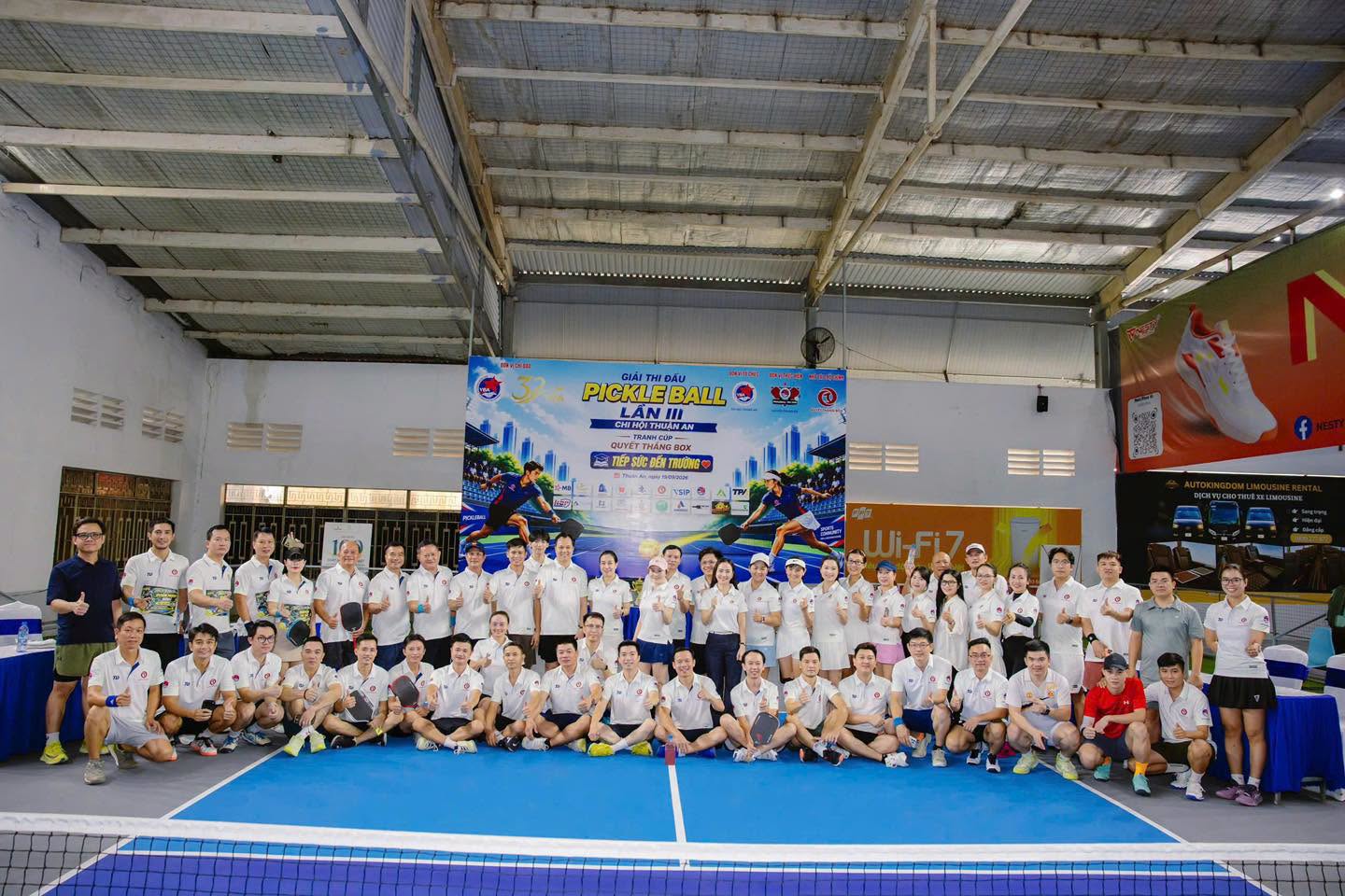Khép lại Giải Pickleball Chi hội Thuận An lần III – Hành trình “Tiếp sức đến trường” vẫn tiếp tục