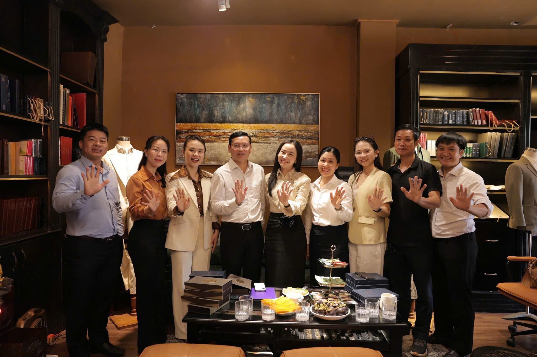 YBA Thuận An kết nối doanh nghiệp, mở rộng cơ hội hợp tác cùng AROMA GROUP