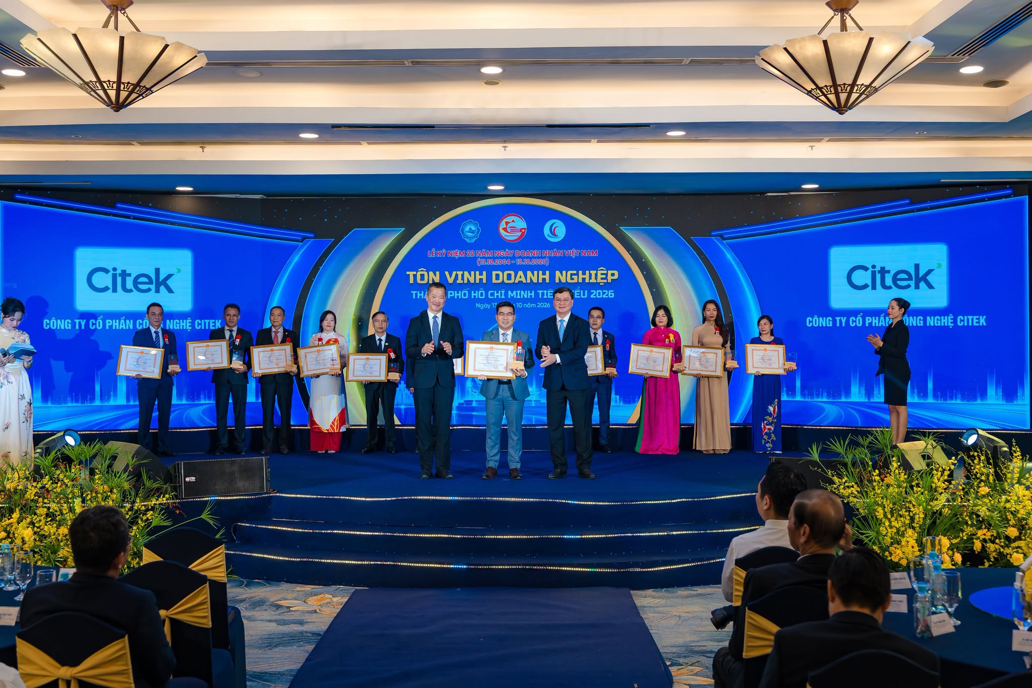 YBA HCM chúc mừng 28 doanh nghiệp hội viên được vinh danh Doanh nghiệp TP.HCM tiêu biểu năm 2026